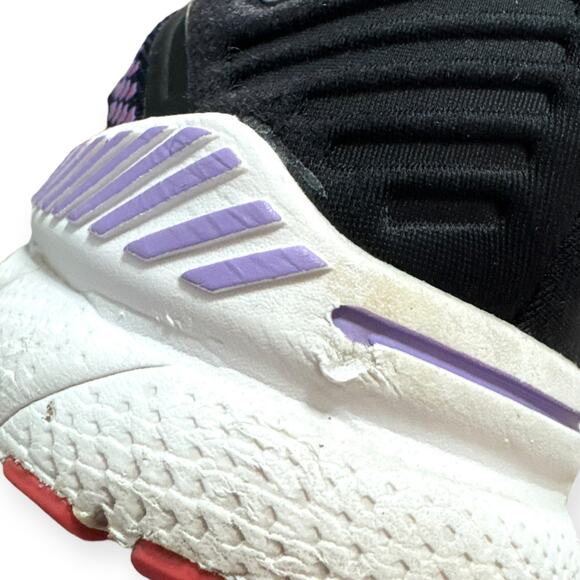 Brooks Black Purple Coral Adrenaline GTS 22 Running Shoes Women's Size 9 - Picture 8 of 12